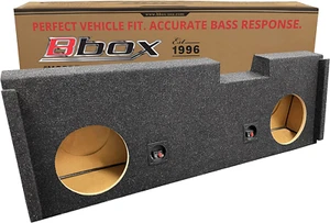 Bbox A184-12CP Dual 12" Sealed Carpeted Subwoofer Enclosure - Fits 2007 - 2020 C - Picture 1 of 7