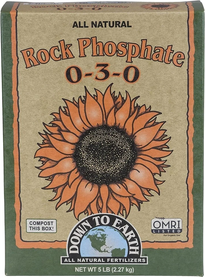 Fosfato de roca Down to Earth 0-3-0 / 5 lb Foto 1 de 1