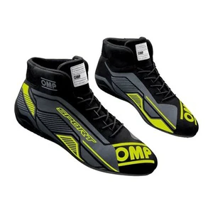 OMP SPORT MY22 Rally Shoes Black/Yellow (FIA) - EUR 44 - Picture 1 of 2