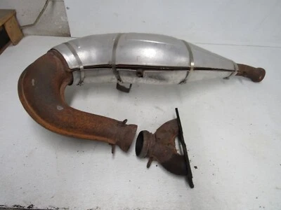 09 POLARIS RMK SHIFT 600 EXHAUST PIPE Y EXPANSION CHAMBER  OEM DRAGON -3861 Foto 1 de 4