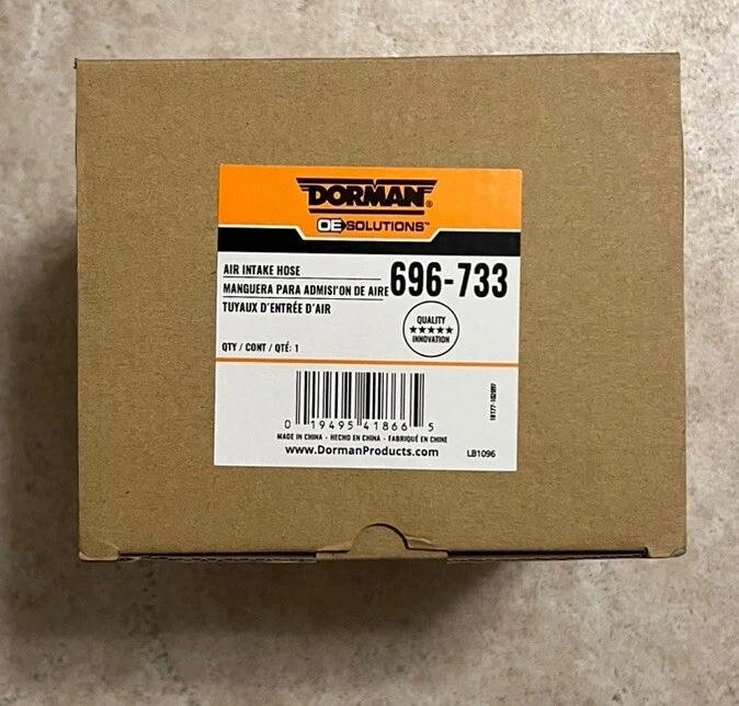 Manguera de admisión de aire Dorman 696-733 nueva para Ford Taurus Mercury Sable 2000-2003 Foto 1 de 1