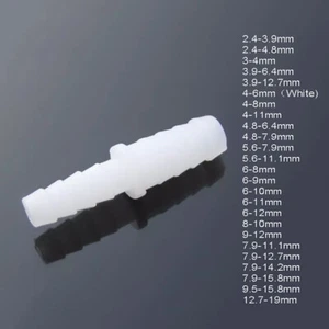 Riduttore falegnameria diritta tubo plastica connettore spinato tubo aria acqua - Foto 1 di 32