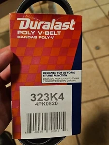 323k4 Duralast Poly V Belt - Picture 1 of 1