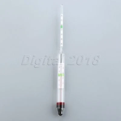 Aquarium Fish Tank Accessory Glass Float Hydrometer&Thermometer Salt Marine 20cm - Image 1 of 4