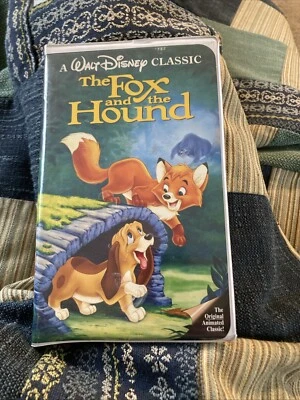 Disney Classic Black Diamond The Fox And The Hound VHS Family Movie Children - Image 1 of 4
