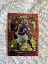 2020 PANINI PRIZM Football Red ICE Complete Your Set You Pick Card #1-400 PYC