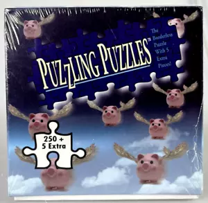 Puzzling Puzzles - Pigs Might Fly FACTORY SEALED / BRAND NEW - 250 Piece Puzzle - Picture 1 of 3