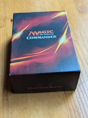 MTG Commander 2015 Wade Into Battle deck, tokens, etc - opened, not played NM - Image 1 of 4