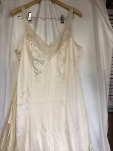 maidenform completo nylon slip talla 38 con encaje - Imagen 1 de 11