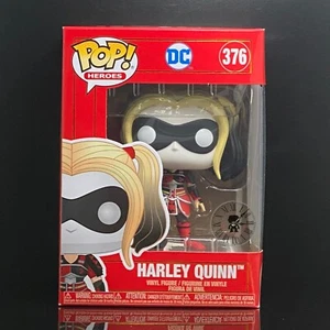 Funko Pop + Protector! Heroes #376 Harley Quinn *neuwertig* - Bild 1 von 12