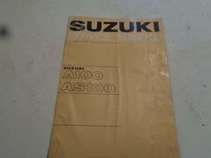 1967 Suzuki A100/ AS100 Factory Repair/ Service Manual - Picture 1 of 3