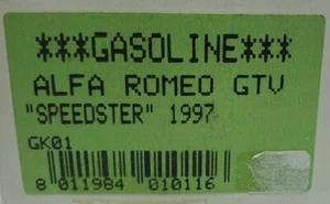 Alfa Romeo GTV " Speedster " 1997 / Benzina / GK 01 - Foto 1 di 7