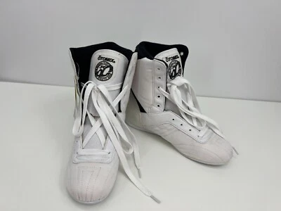 OTOMIX White High Top Boxing Work Out Shoes Women's 8 / Men's 6.5 F2001 - Image 1 of 4