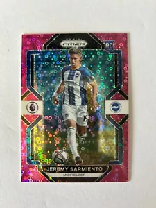 2022-23 Prizm Jeremy Sarmiento Pink Disco SP #22/99 Brighton & Hove RC Card #136 - Picture 1 of 2