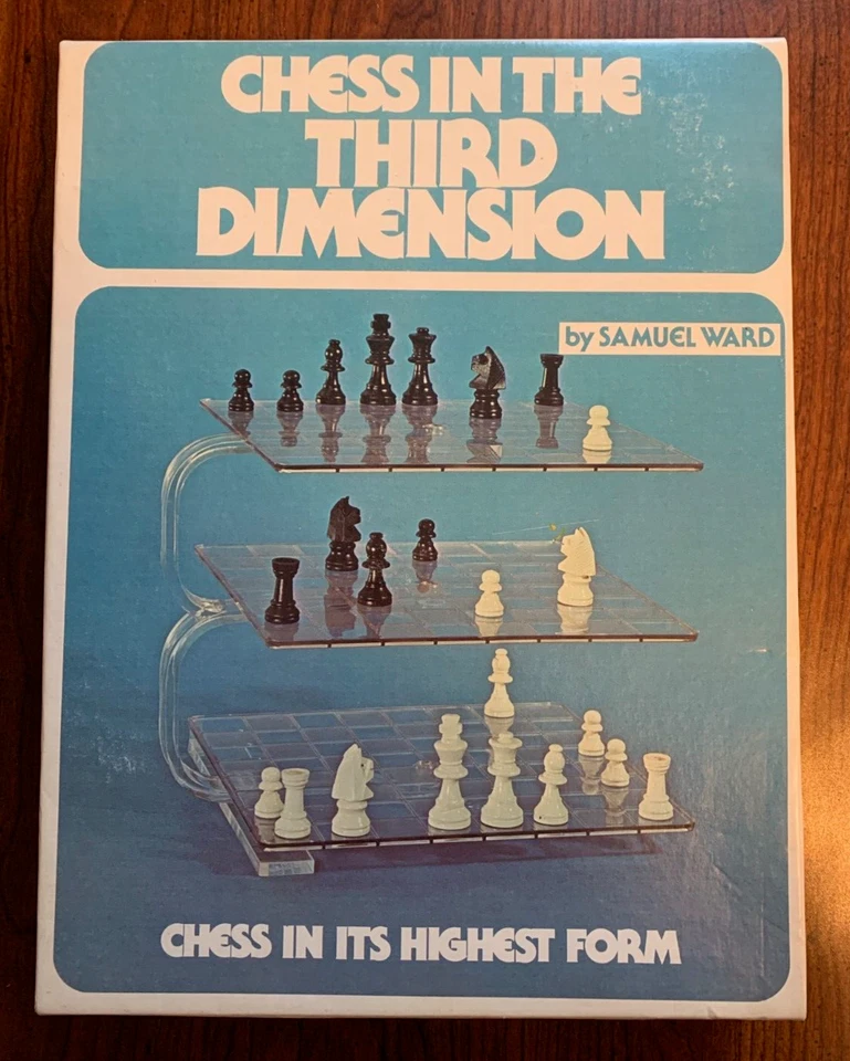Chess in the Third Dimension 1976 完整 Skor-Mor 产品棋盘游戏 — 第 1/4 张图片
