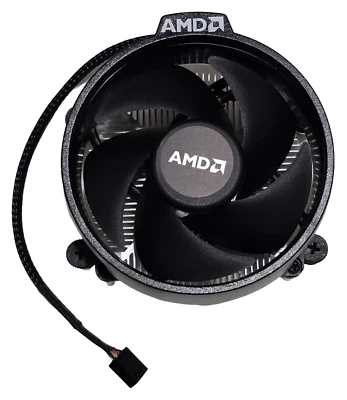 AMD Wraith Stealth Socket AM4 4-Pin Connector CPU Cooler with Aluminum Heatsink - Image 1 of 3