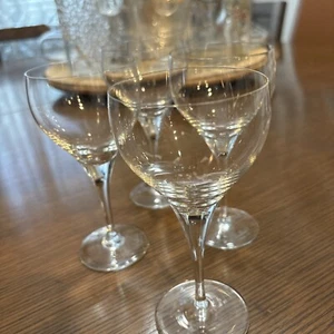 Rosenthal German Crystal LOTUS Wine Glasses Studio Line 6” " Set of (4) Four - Picture 1 of 4