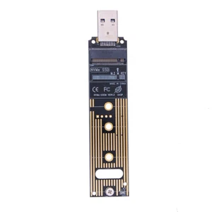M.2 NVME To USB Card Reader JMS583 Chip Converter Reader for PCI-E/M.2 Nvme SSD - Photo 1/12