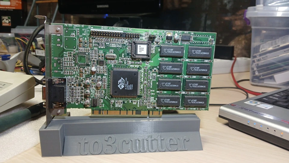 VGA ATI 3D Rage IIC / 2C PCI Graphics Card (109-38800-10), Tested & Works GREAT - Image 1 of 4