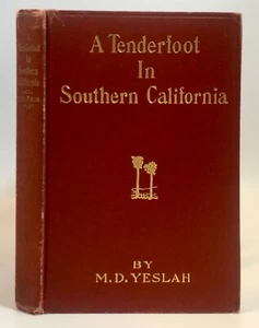 M.D. Halsey A TENDERFOOT IN CALIFORNIA Signed Limited Ed. #7467 1908 - Bild 1 von 10