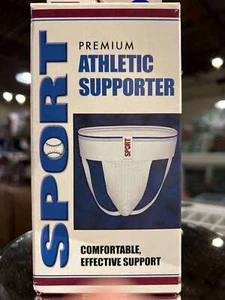 FLA Orthopedics Premium Athletic Supporter White, Medium 67-1005 - Picture 1 of 4