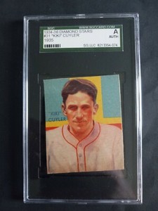 1934-36 Diamond Stars Kiki Cuyler #31  SGC "A" Hall Of Fame Cubs