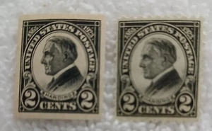 U.S - SCOTT #610 MNH - #611 MH - - Picture 1 of 2