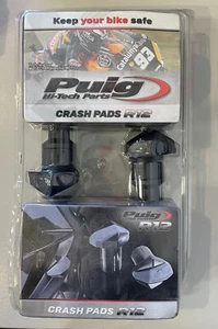 Puig R12 Frame Sliders To Suit BMW S 1000 R 2014 - 2016 (Black) - Older Style - Picture 1 of 2
