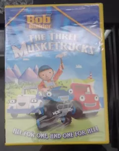 BOB THE BUILDER "THE THREE MUSKETRUCKS" NEW DVD - Picture 1 of 1