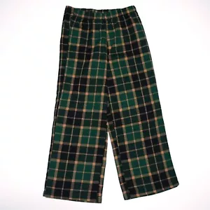 Jammies for Your Families Jungen Pyjamahose Gr. 6 grün gold schwarz kariert neu mit Etikett - Bild 1 von 5