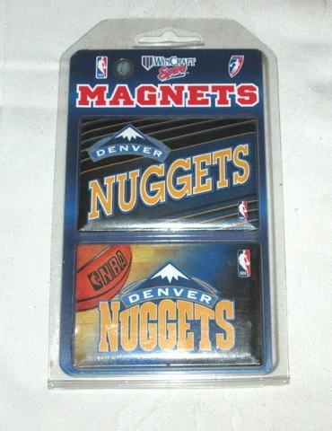 DENVER NUGGETS 2-PACK MAGNET SET #4 - NEW Cover