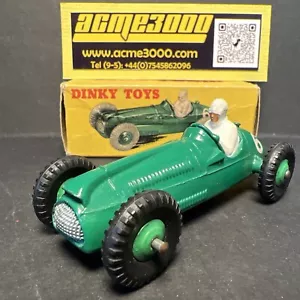 1959-61 Dinky Toys 233 23g COOPER BRISTOL RACING CAR - Green - Original Box - Picture 1 of 17