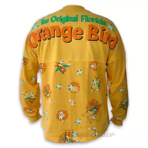 Disney Parks Orange Bird Spirit Jersey Epcot Flower Garden Festival Size M - Picture 1 of 5