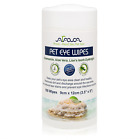 Arava Pet Eye Wipes - for Dogs Cats Puppies & Kittens - 100 Count - Natural and