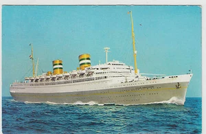 S.S. Nieuw Amsterdam Holland America Postcard - Picture 1 of 2
