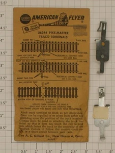 American Flyer 26344 Pikemaster Gleisklemmen (Umschlag von 2) - Bild 1 von 1