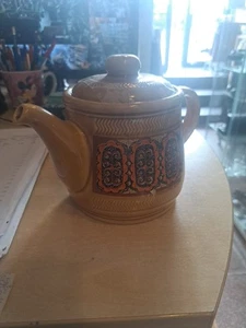 Vintage SADLER England TEAPOT - 1970’s Pottery Tea Pot  - Picture 1 of 5