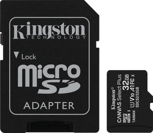 Kingston Canvas Select Plus - microSDHC 32GB Kit - Bild 1 von 3