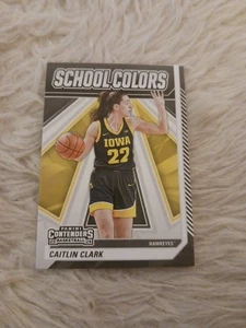 2024 Panini Contenders COLORI SCUOLA Caitlin Clark Coll. Caitlin Clark SC1 - Foto 1 di 2