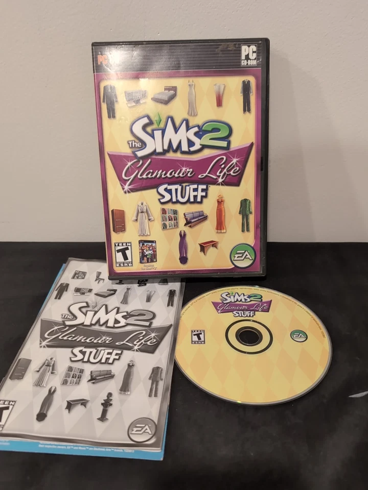 Sims 2: Glamour Life Stuff (PC, 2006) - Image 1 of 1
