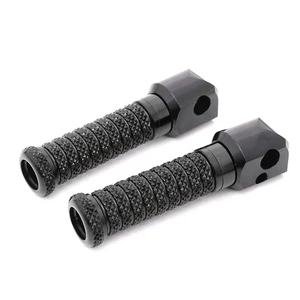 RRING Black Grip Rear Foot Pegs For DUCATI Hyperstrada 13 14 15 - Bild 1 von 4