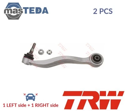 JTC1143 LH RH TRACK CONTROL ARM PAIR LOWER FRONT OUTER TRW 2PCS NEW - Image 1 of 4
