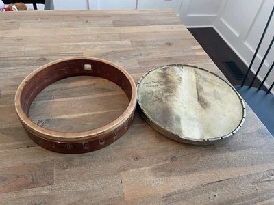 Anillo Tono Banjo Peerless The Bacon Cabeza Inscrita Escocia Variety Hall De Colección Foto 1 de 4