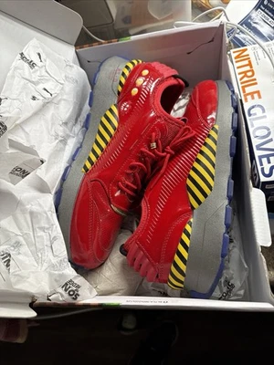 Puma RS-0 x Sonic еж SEGA красный лакированная кожа размер США 10 EUR 43 в коробке - Изображение 1 из 4