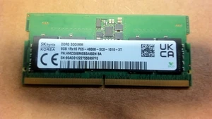 SK Hynix 8GB 1Rx16 PC5-4800 SODIMM Non-ECC DDR5 Laptop Memory RAM - Picture 1 of 1