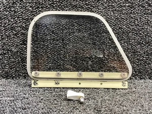 Piper PA32R-301 Co-Pilot Aftermarket Storm Window Assembly w Hinge (Clear) - Picture 1 of 8