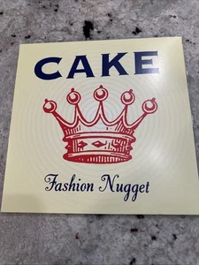 Cake Fashion Nugget LP Red Vinyl Exclusive Color 90s Vinyl Sealed New - Picture 1 of 11