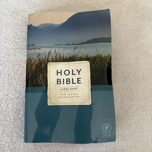 Tyndale Holy Bible NLT Large Print New Living Translation - Imagen 1 de 11