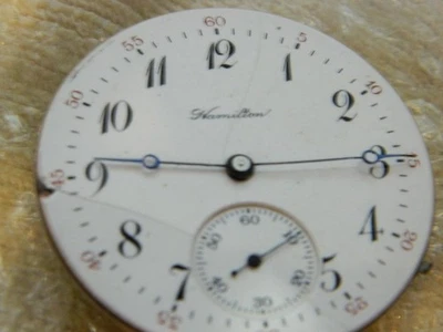 Bonito reloj para correr Hamilton 975 con esfera y manecillas, sin estuche Foto 1 de 4