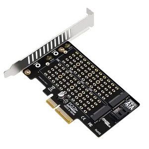 M.2 NVMe NGFF SSD zu PCIE SATA Adapter M Key B Key B+M Key V9L78337 - Bild 1 von 7